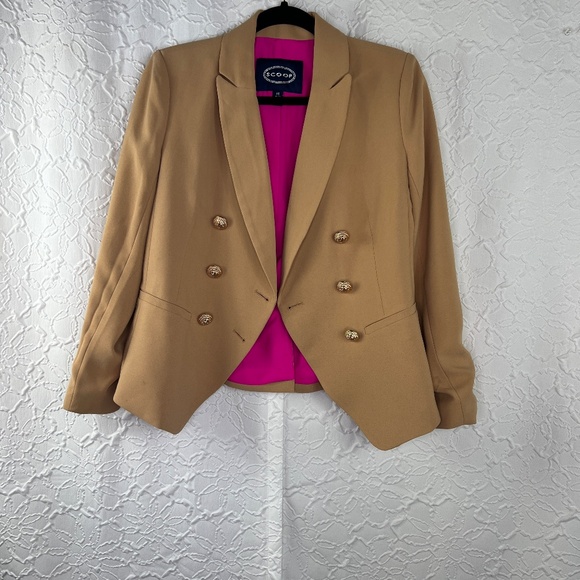 Scoop Brown Blazer - Picture 3 of 7
